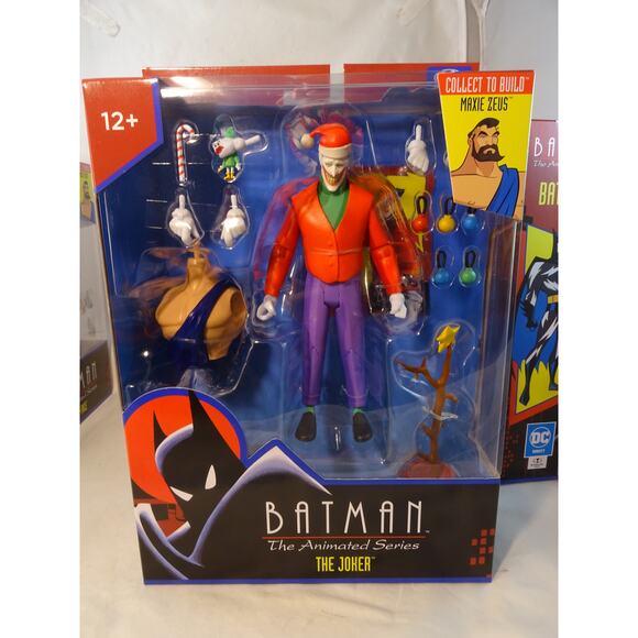 McFarlane Toys Batman The Animated Series MAXIE ZEUS BAF Wave Complete Set 4 NIB - Picture 8 of 15